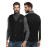 Men'S Autumn/Winter Warm Vest - 16 Zone Dual Control Temperature, 3-Speed Adjustable V-Neck Jacket with Pockets, Polyester for Outdoor & Casual Wear, Warm Vest