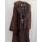 Men's New Style Faux Fox Fur Coat with Suit Collar Long Winter Windproof Warm Mink Overcoat in Large Size