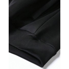 [Sporty Zip-Up Jacket] Rasta Colors Men's Lion Graphic Print Zip-Up Jacket | Machine Washable Regular Fit Outerwear, Sporty Casual Stand Collar Winter Coat, Autumn Apparel, Ethiopia Text