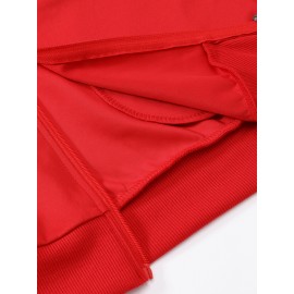 [Sporty Zip-Up Jacket] Rasta Colors Men's Lion Graphic Print Zip-Up Jacket | Machine Washable Regular Fit Outerwear, Sporty Casual Stand Collar Winter Coat, Autumn Apparel, Ethiopia Text