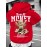 [Trendy Red Hoodie] Trendy Men's Red Hoodie with 